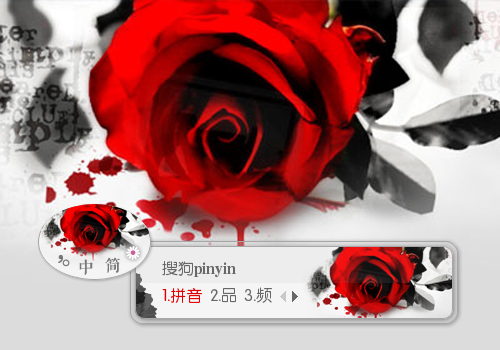 血色玫瑰花语图片