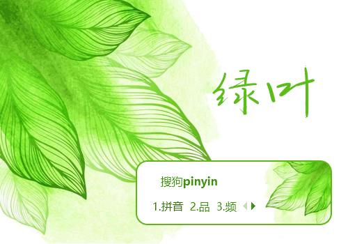 绿叶
