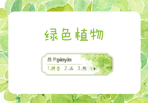 绿色植物