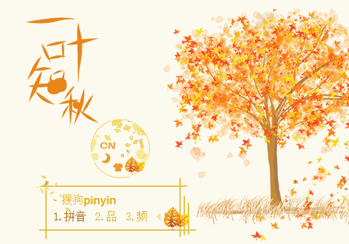 【番】一叶知秋