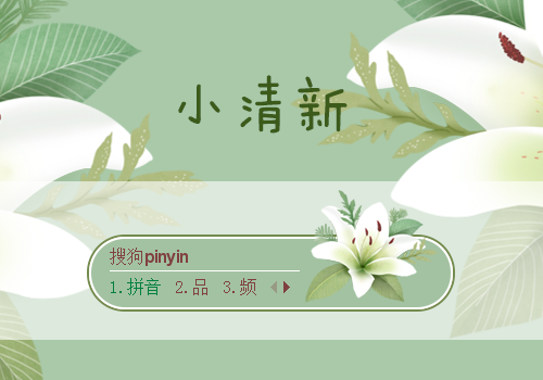 小清新