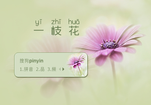 【笙葙】一枝花